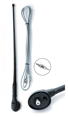 Univerzální anténa do přední části střechy