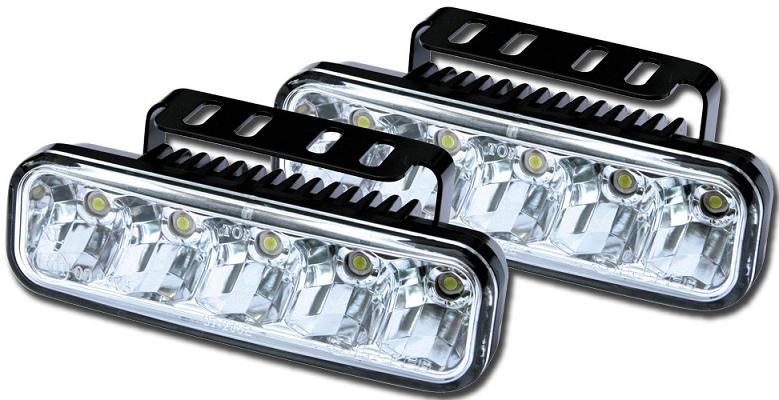 LED světla na denní svícení - klasická