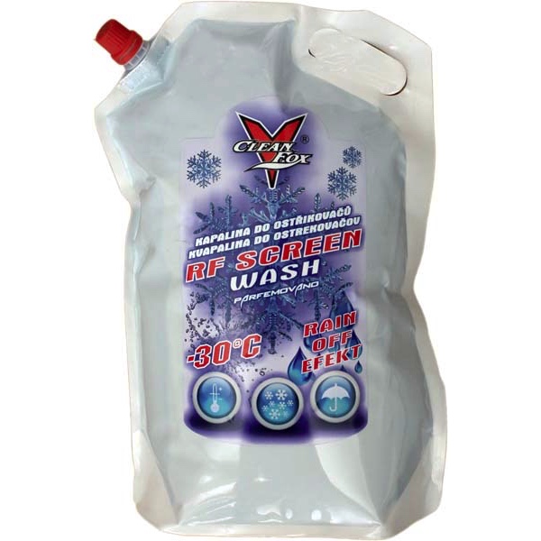 Kapalina ostřikovače -30°C, 2 litry, efekt tekutých stěračů