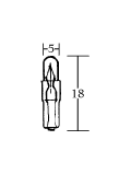 1,2W 12V plast