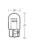 21/5W 12V W3x16q