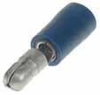 Zástrčka kruhová 1,5-2,5mm modrá