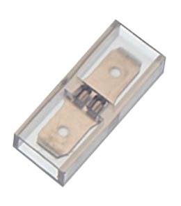 Spojka konektorová izolovaná 6,3mm - 1+1