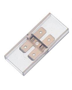 Spojka konektorová izolovaná 6,3mm - 2-2