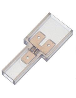 Spojka konektorová izolovaná 6,3mm - 2-1