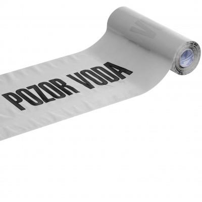 Bílá páska "Pozor voda"
