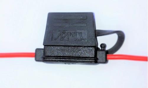 Pouzdro na nožové pojistky s krytem