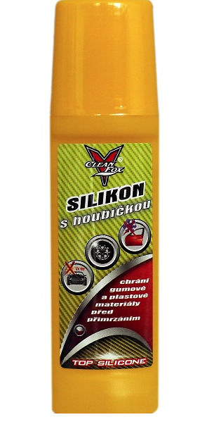 Silikon s houbičkou