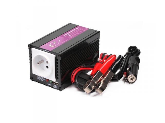 Měnič napětí 12V/230V - 300W