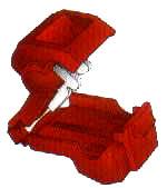 Rychlospojka úzká - vodič 0,5-1,0 mm2 - červená