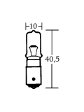 21W 12V halogen