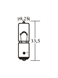 6W 12V halogen