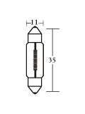 C5W 12V  38mm