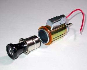 Zapalovač s objímkou /s osvětlením/