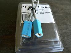 Patice na žárovku H1 - keramická