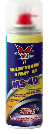 CLEANFOX Uvolňovač šroubů MS-4D 200 ml s trubičkou