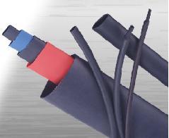 Smršťovací bužírka 15,9 mm černá